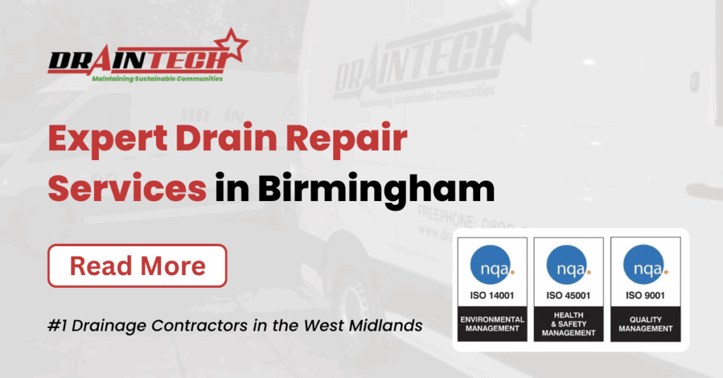 Expert Drain Repair Services in Birmingham