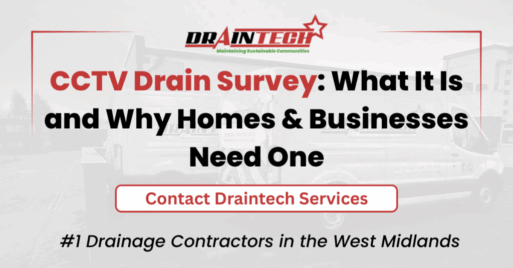 CCTV Drain Survey What It Is and Why Homes & Businesses Need One