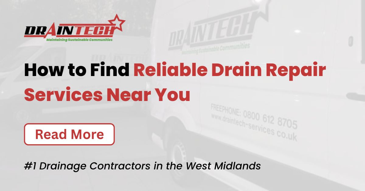 How to Find Reliable Drain Repair Services Near You